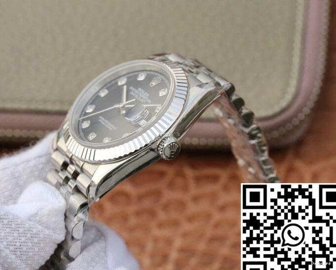 Black M126234-0027 Diamond-se Rolex GM Dial Datejust Factory 0130